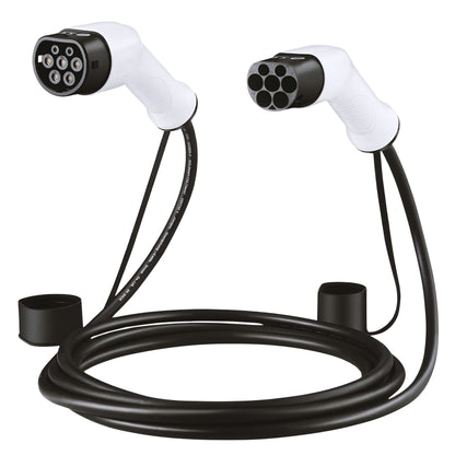 Câble de charge de type 2 – 11 kW (16 A triphasé) – Sac de transport inclus