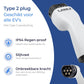 Typ 2 Ladekabel Spirale – 11 kW (16A 3-phasig) – Inkl. Tragetasche